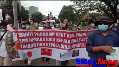 Aktivis Demo di Kantor Dinsos Pandeglang, Kadis Diminta Mundur