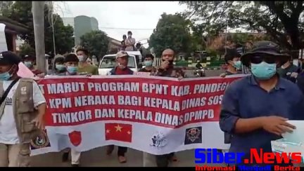 Aktivis Demo di Kantor Dinsos Pandeglang, Kadis Diminta Mundur