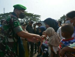 Kasrem 064/MY Bangun Infrastruktur Sambil Edukasi Masyarakat