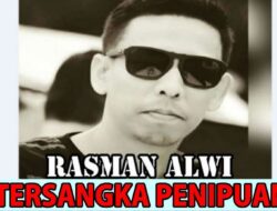 Rasman Alwi Ditunjuk Sebagai Tersangka Penipuan Jual Beli Tanah