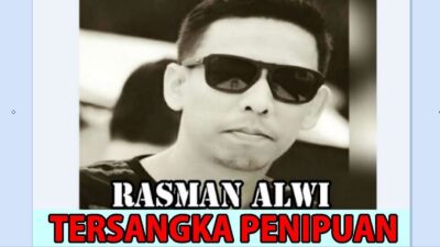 Rasman Alwi Ditunjuk Sebagai Tersangka Penipuan Jual Beli Tanah