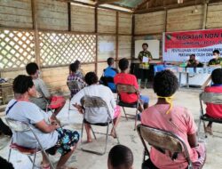 Kodim 1711/BVD TNI Manunggal Membangun Desa Gelar Penyuluhan Ketahanan Pangan