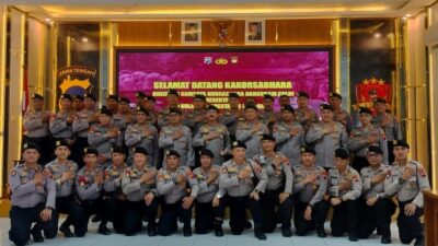 Tim Supervisi Baharkam Polri Tinjau Alutsista dan Kesiapan Sabhara Jateng