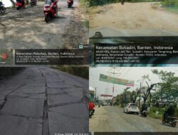 LSM KCBI Desak Bupati Tangerang Perbaiki Jalan Rusak Parah