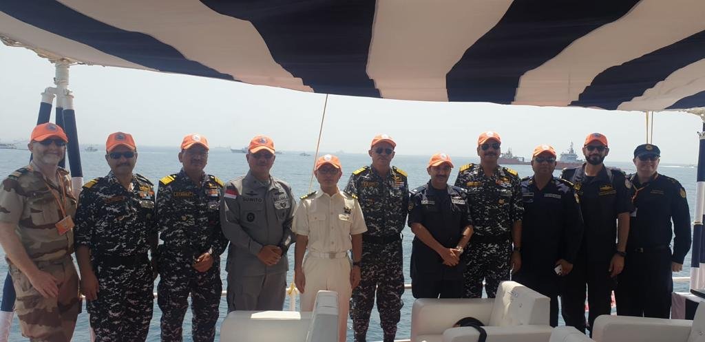 Bakamla RI Ikuti Latihan Natpolrex dengan India Coast Guard