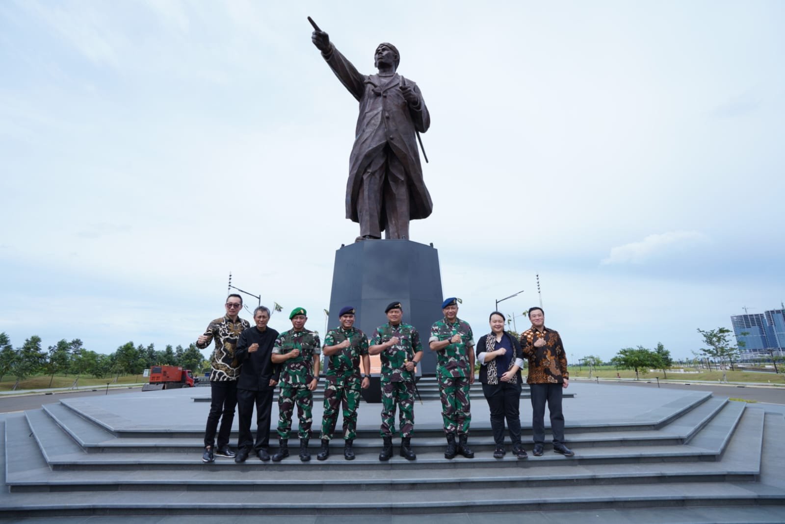 Panglima TNI Resmikan Monumen Jenderal Besar Soedirman di PIK 2