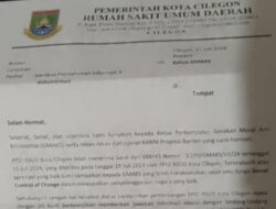 PPID RSUD Cilegon Diduga Tak Paham UU KIP, GMAKS Minta APH Usut Proyek Dinkes