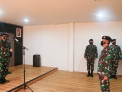 Pangkogabwilhan I Terima Laporan Kenaikan Pangkat Perwira Menengah