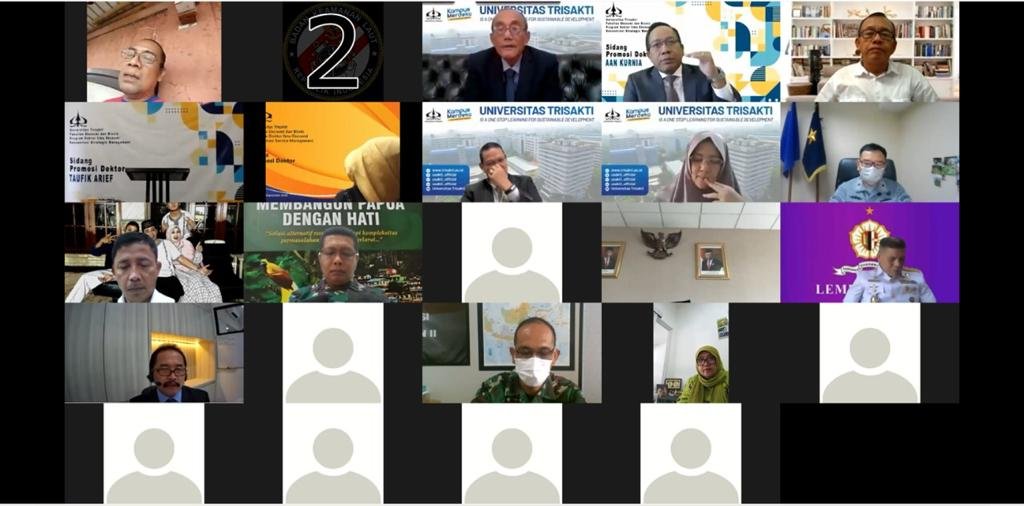 Kepala Bakamla Pertahankan Disertasi dan Raih Gelar Doktor