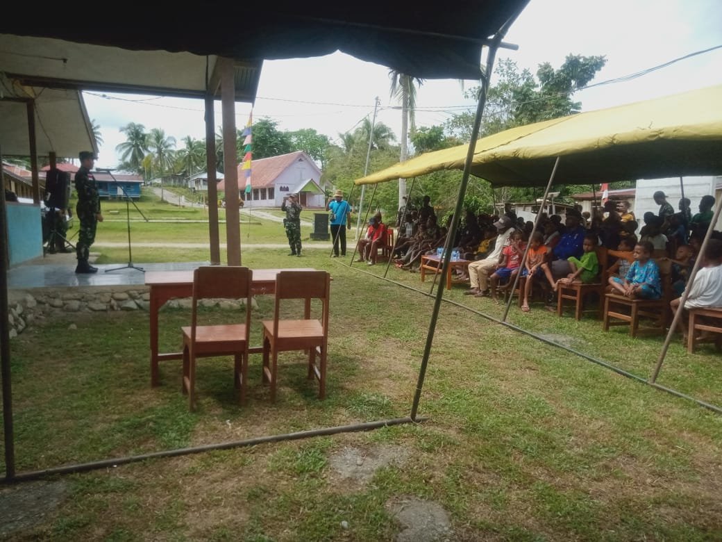 Anggota Komisi C DPRD Kabupaten Keerom Kunjungi Pengobatan Massal di Pos Yabanda