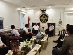 Kepala Bakamla RI Lakukan Courtessy Call ke Ketua 1 BPK