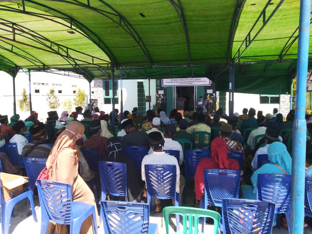 Danramil Selakau Hadiri Sidang Itsbath Nikah Terpadu, Inginkan Pembangunan Mental Spiritual Warga