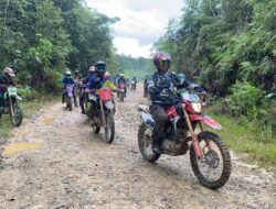 Brigif 19/Kh dan Yonif 645/Gty Jelajah Medan Ekstrim via Adventure Trail Trabas