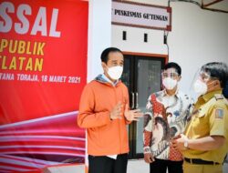 Presiden Tinjau Vaksinasi Covid-19 di Tana Toraja Harap Kurangi Penyebaran