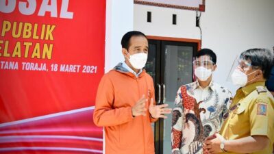 Presiden Tinjau Vaksinasi Covid-19 di Tana Toraja Harap Kurangi Penyebaran