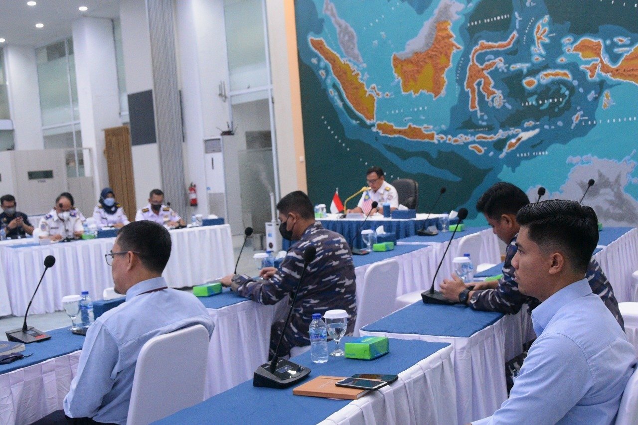 Bakamla RI dan Malaysia Bahas Pelaksanaan MoU Common Guidelines