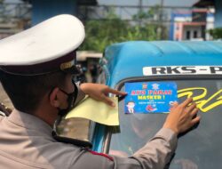 Sat Lantas Polres Pandeglang Ajak Warga Taati Aturan Lalu Lintas