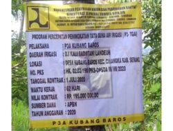 Ketua BPD Berwenang Kelola dan Laksanakan Pembangunan P3TGA