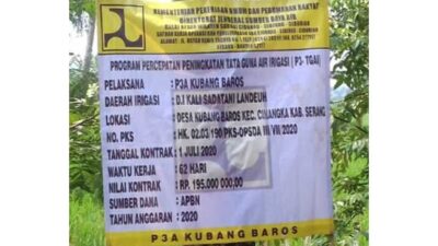 Ketua BPD Berwenang Kelola dan Laksanakan Pembangunan P3TGA