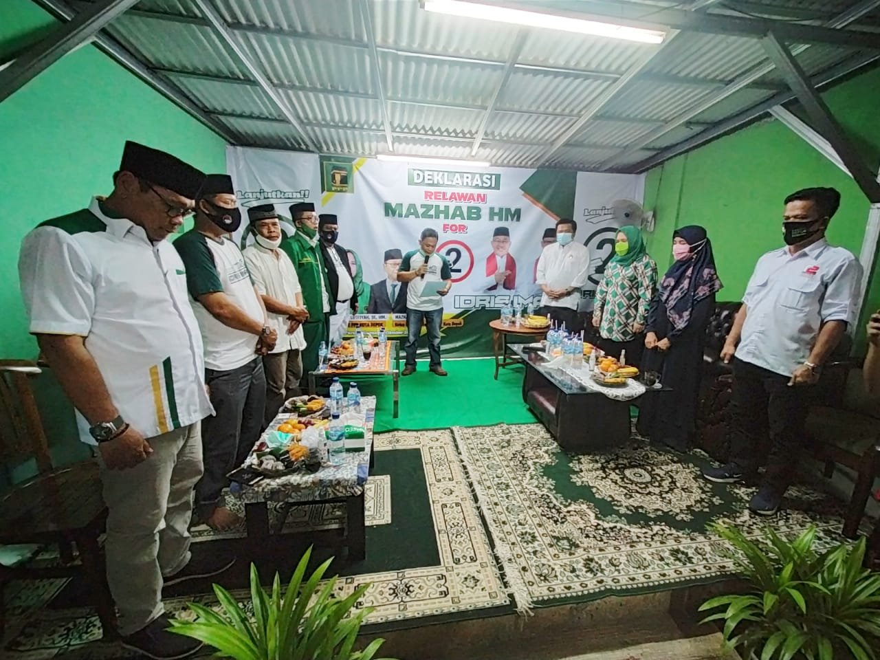 Relawan Mazhab HM Deklarasikan Dukungan untuk Paslon Nomor 2 di Pilkada Depok