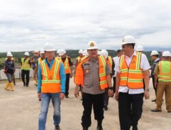 Kapolda Banten Tinjau Pembangunan Waduk Karian yang Jadi Objek Vital Nasional