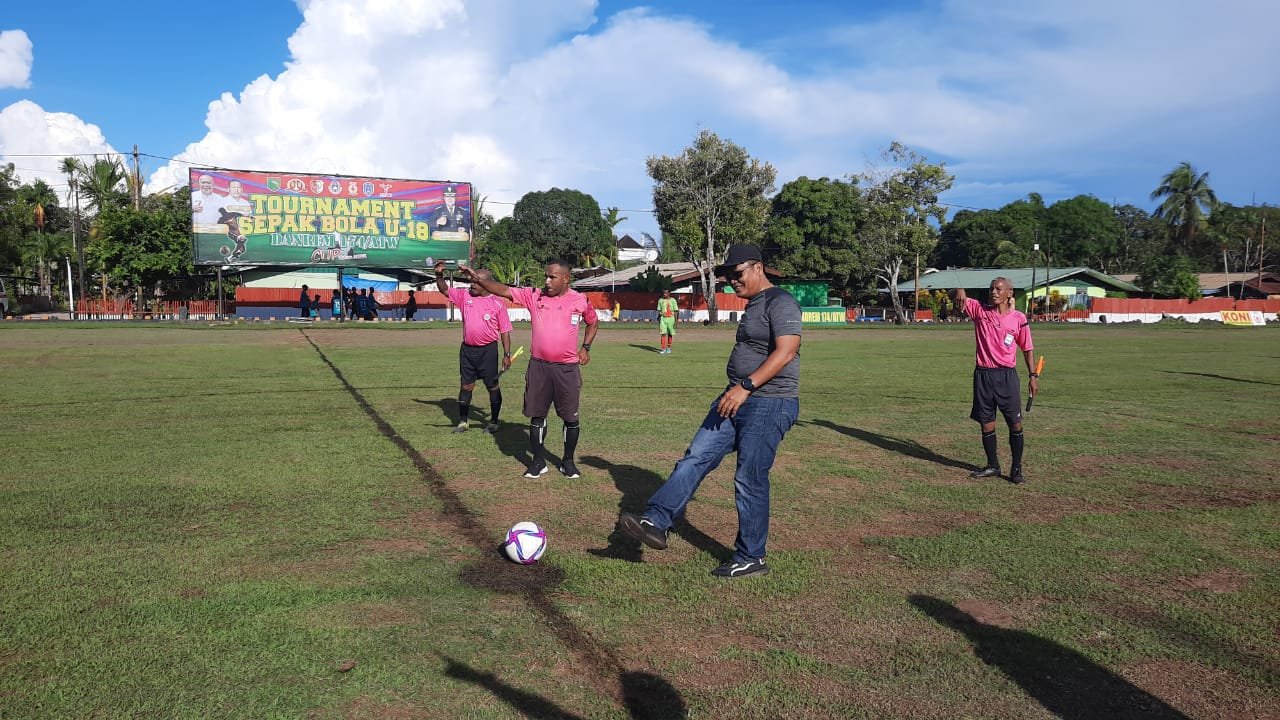 19 Tim Sepak Bola Ikut Turnamen Danrem Cup U-18 yang Dibuka di Merauke