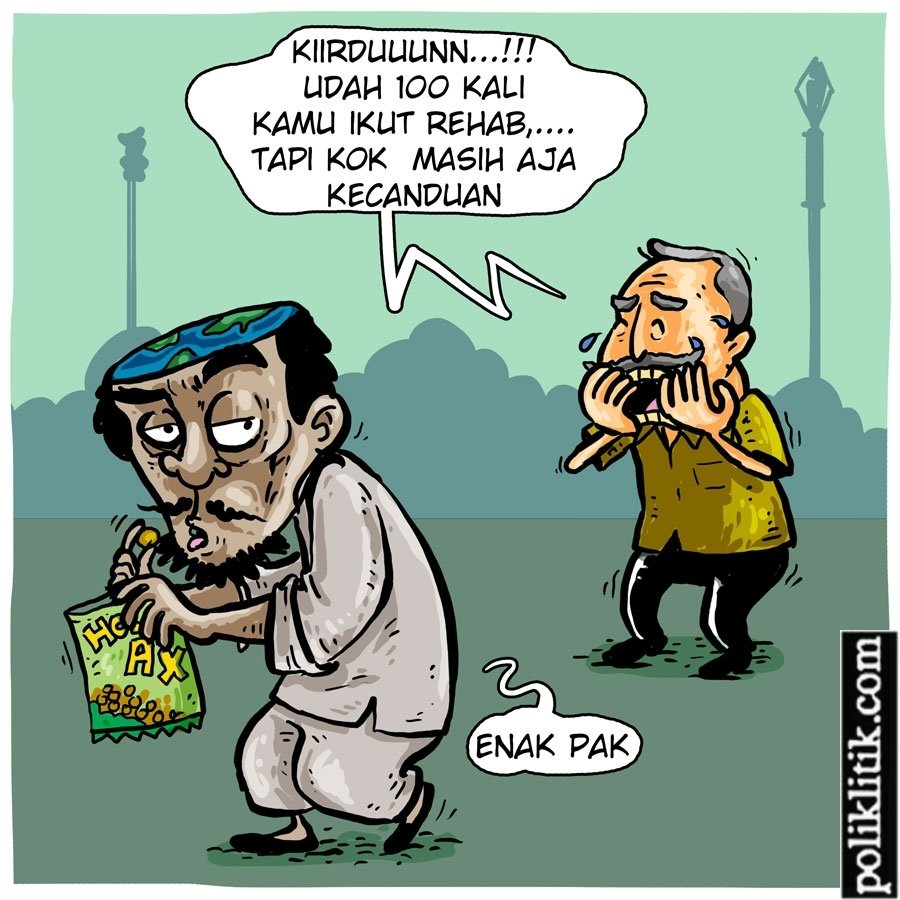 Pencaci, Penyebar Hoax dan Pemfitnah Termasuk Manusia Nonproduktif