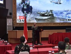 Kasum TNI Tutup Rakorops TNI Tahun 2021