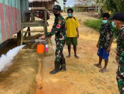 Satgas Yonif 143/TWEJ Komitmen Basmi Malaria di Perbatasan RI-PNG