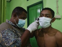 Kodim Yawa Periksa Kesehatan Pemuda-Pemudi untuk Sukseskan Pembinaan Prajurit TNI