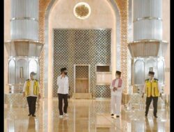 Jokowi Tinjau Renovasi Masjid Istiqlal yang Hampir Selesai