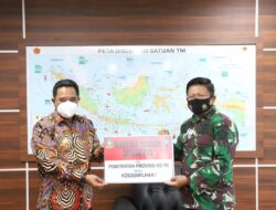 Pangkogabwilhan I Terima 50 Ribu Masker dari Pjs Gubernur Kepri