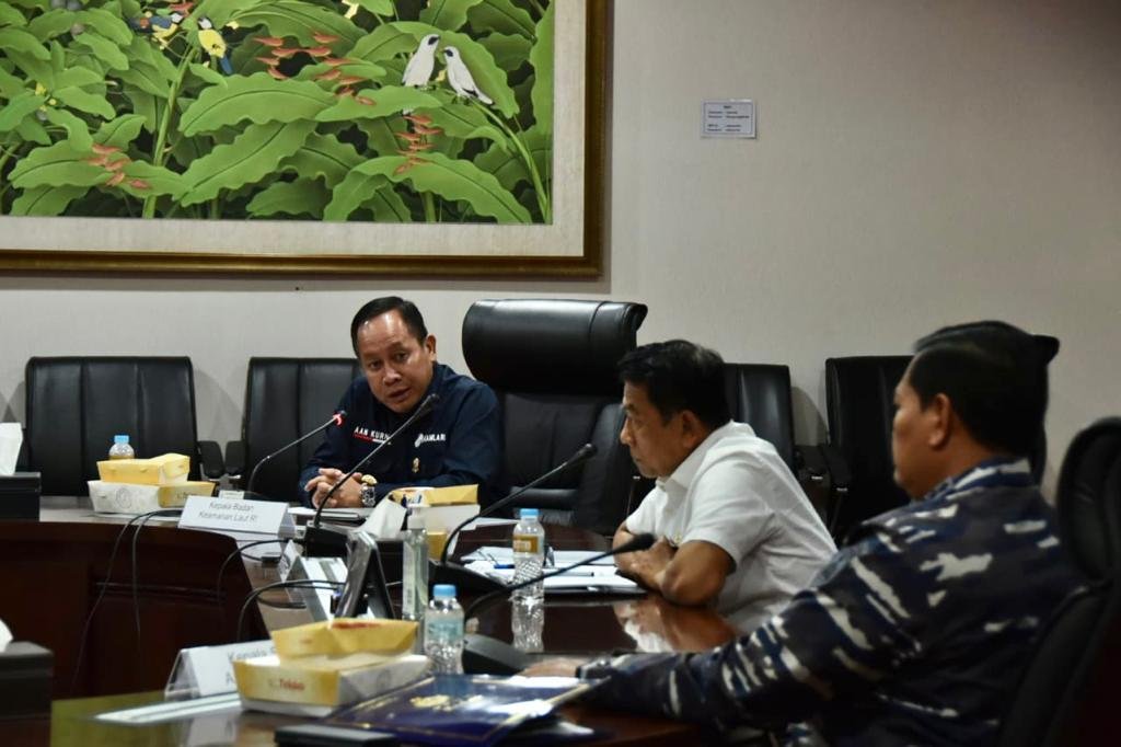 Bakamla Bahas Penegakan Hukum KII Bersama KSP