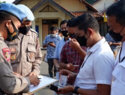 Propam Polres Serang Kota Tebak Disiplin Personel Jelang Pilkades
