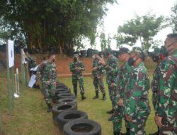 Pangdam XVII Cenderawasih Latih Menembang Pistol Bersama Pejabat Kodam untuk Tingkatkan Kemampuan