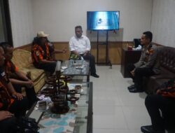 Ormas Pemuda Pancasila Kunjungi Kapolres Pandeglang