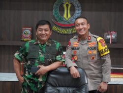 Danrem 064/MY Terima Kunjungan Wakapolda Banten di Acara Silaturahmi Lebaran