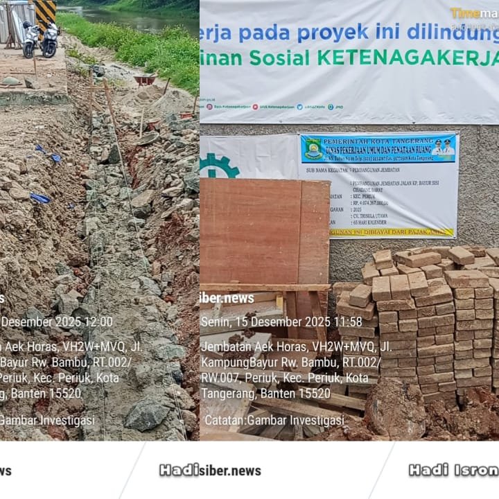 Proyek Jembatan Rp 4 Miliar Disorot, Kualitas Konstruksinya Dipertanyakan