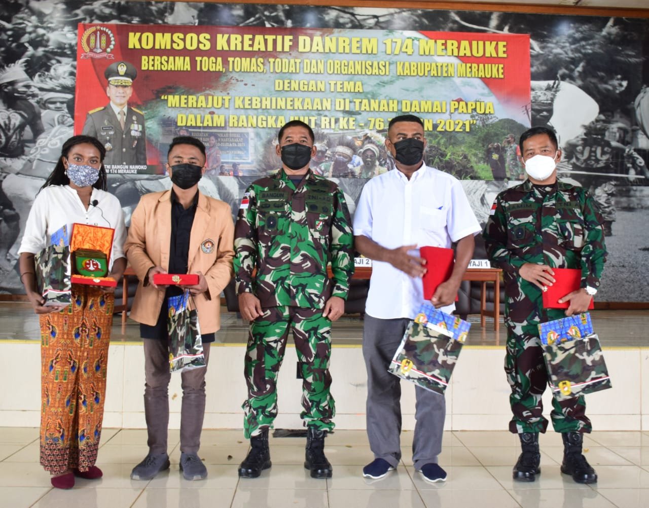 Komsos Kreatif Jadikan Merauke Tanah Damai Papua