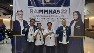 Ketua DPD Partai Garuda Banten Targetkan Satu DPC Satu Fraksi di Parlemen 2024
