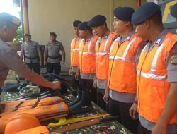 Brimob Polda Bali Siaga SAR Antisipasi Kerawanan di Wisata