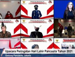Panglima TNI Hadiri Upacara Hari Lahir Pancasila Secara Daring