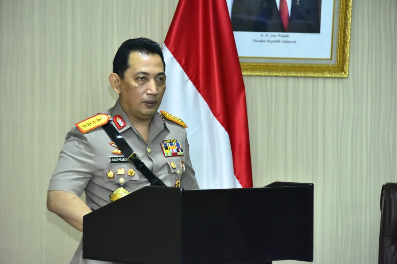 Kapolri Buka Sespimti Ke-30 dan Sespimen Ke-61 2021, Ingatkan Waspada Covid-19