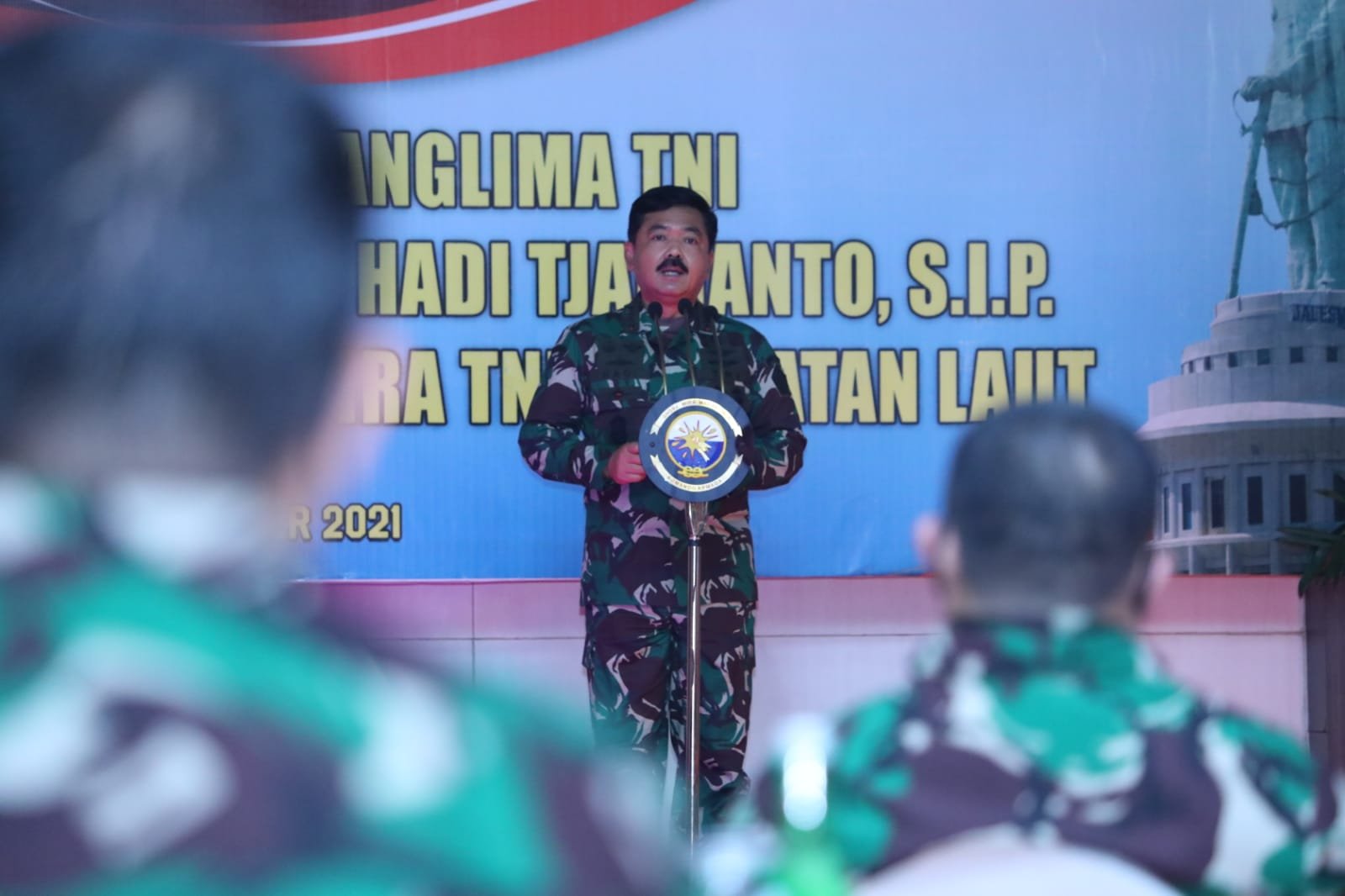 Panglima TNI Bertemu Prajurit TNI AL