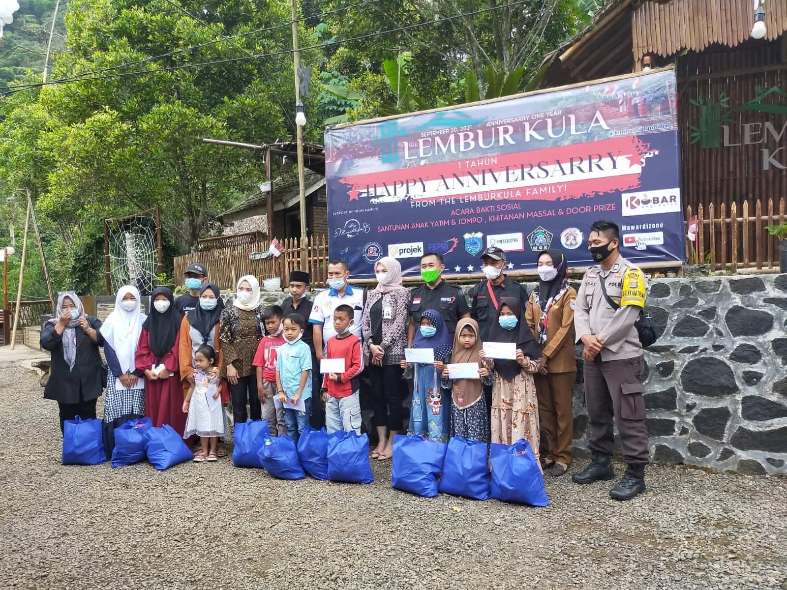 Polres Pandeglang Sampaikan Pesan Kamtibmas di Wisata Lembur Kula