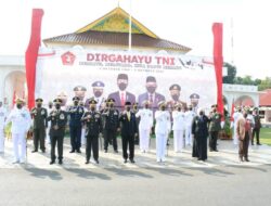 Pangkogabwilhan I Hadiri Upacara HUT ke-76 TNI 2021 Secara Virtual