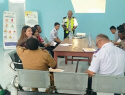 Babinsa Koramil 1710-06 Agimuga Hadiri Rapat Komite Keamanan Penerbangan