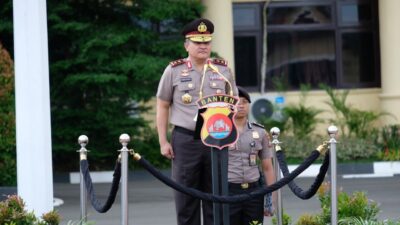 Polda Banten Upacara Pemberhentian Tidak Hormat 8 Oknum Polri