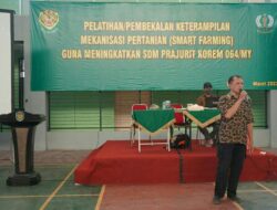 Korem 064/MY Latih Keterampilan Smart Farming bagi Personel