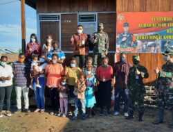 Danrem 174 Merauke Serahkan Kunci Rumah Rehab Veteran Pejuang Kemerdekaan RI